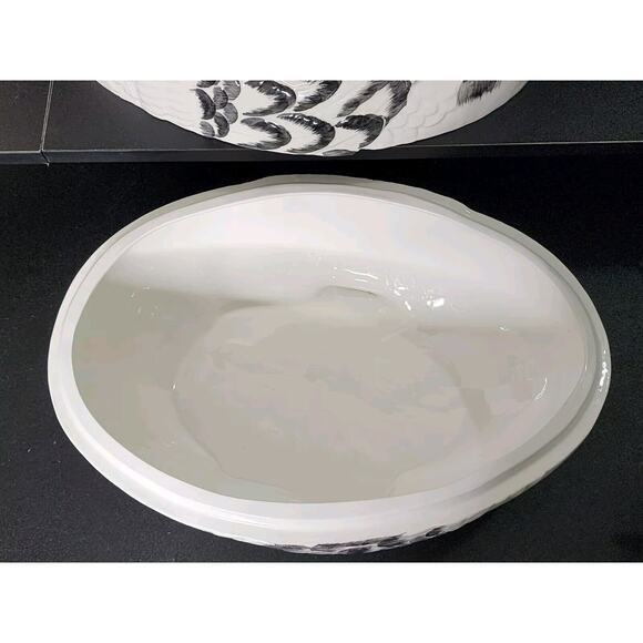 Mottahedeh Design Duck Goose Tureen Covered Dish Chinese soup Lid Italy Italian - Picture 9 of 12